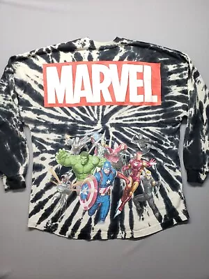 Disney Parks Marvel Tie-Dye Shirt Spirit  Jersey Avengers Adult Large Iron Man  • $39.99