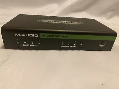 M-Audio MIDISport 4X4 Anniversary Edition 4-in/4-out MIDI Interface • $70