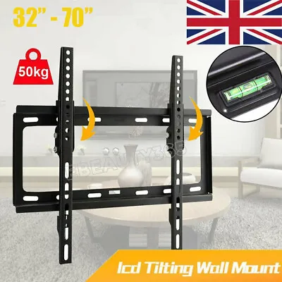 TV Wall Bracket Mount Samsung LG Toshiba Blaupunkt 32 37 40 42 43 60 65 70 Inch • £10.04