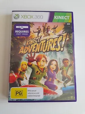 Kinect Adventures (Microsoft Xbox 360 2010) Complete With Manual • $8