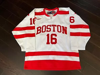 AHL Toronto Marlies #16 Robert Mastrosimone Game Worn Jersey BU Terriers • $400