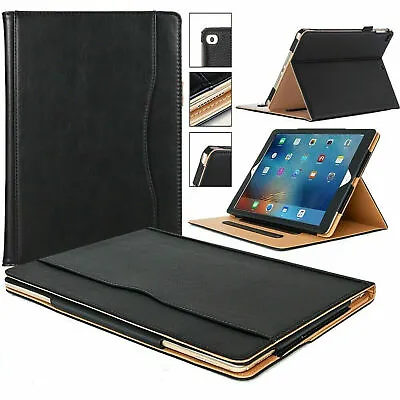 Genuine Leather Stand Case Cover For Apple IPad 9th Generation 10.2'' (2021) • £3.99