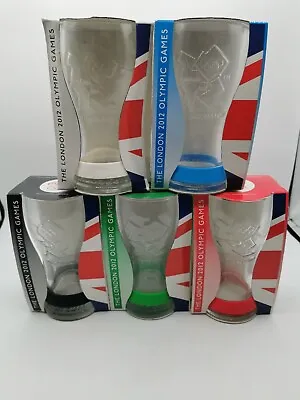 McDonald's Coca Cola London 2012 Olympic Games Glasses With Wrist Bands - Coke. • $47.29