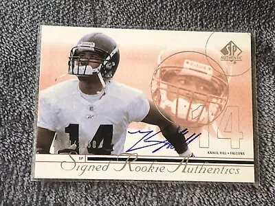 2002 SP Authentic /1150 Kahlil Hill #214 Rookie Auto • $5.50