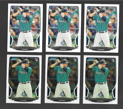 2013 Bowman Mike Zunino RC Lot X3 + Bowman Chrome X3 Seattle Mariners • $12