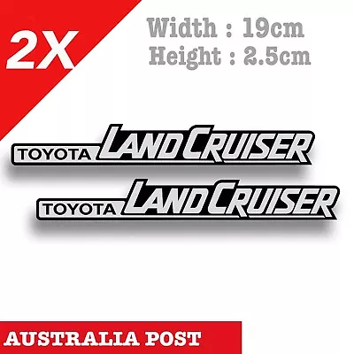 Toyota Land Cruiser Logo  4WD 4x4 Off Road. Hilux Toyota Logo  Stickers • $7