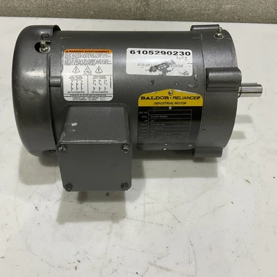 $100 • Buy Baldor Reliance 34j597-5626g1 Industrial Motor .33 Hp 208-230 V 1725 Rpm 373