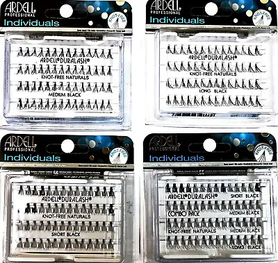 £4.25 • Buy Ardell Professional 56 Individual Lashes KNOT FREE Black- Fast UK Post!