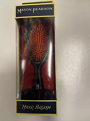 Mason Pearson Extra Small B2 Pure Bristle Hairbrush Dark Ruby • $145