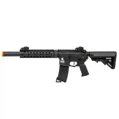 LANCER TACTICAL Gen3 Nylon Polymer M4 SD Black AEG Airsoft Rifle (LT-15CB-G3) • $230