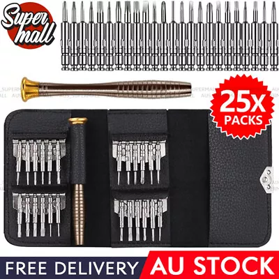 $6.92 • Buy 25 In 1 Precision Screwdriver Set Tool Kit Mini Small Torx Repair Fix Laptop OZ
