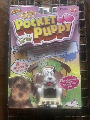 Pocket Puppy Cool Tec Handheld Virtual Pet Interactive SEALED 1990s Vintage • $24.95