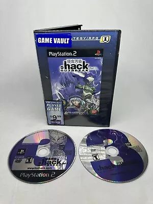 Dot.Hack:Outbreak Part 3 + DVD- Sony PlayStation 2 (PS2) 2003 - Disc Only Tested • $44.97