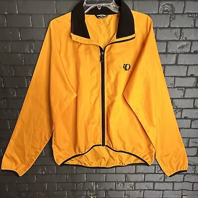 Pearl Izumi Cycling Jacket Men’s Full Zip Size Large Yellow • $15.80