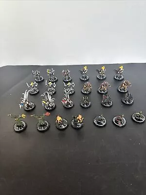 Lot Of 25 Mage Knight Figures -Wizkids Lot Of Sinister Faction MK24 • $39.95