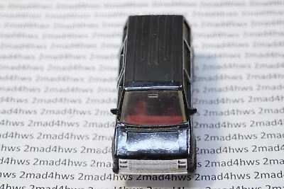 1984 VINTAGE Matchbox Loose 1984 DODGE CARAVAN Black ENGLAND Sliding Door • $4.99