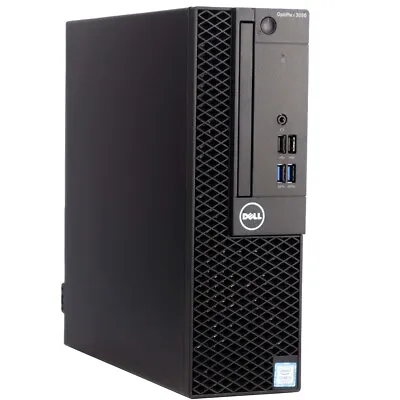 Dell Desktop I3 Computer PC SFF 8GB RAM 500GB HD Windows 10 Wi-Fi • $99