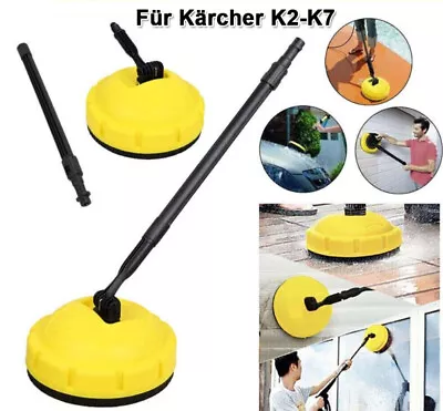 Rotary Wash Brush Head Fit For KARCHER K2 K3 K4 K5 K6 K7 High Pressure Washers • £17.59