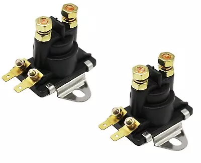 2 Pack Marine Starter Tilt Trim Relay Solenoid For Mercury MerCruiser  89-96158T • $22.49