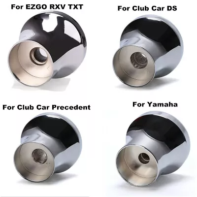 $28.99 • Buy Chrome Steering Wheel Hub Adapter For EZGO Club Car Yamaha Golf Cart Parts US