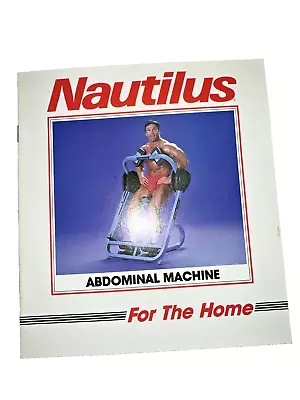 Nautilus Abdominal MachineInstruction Manual Bodybuilding Muscle Booklet • $14.99