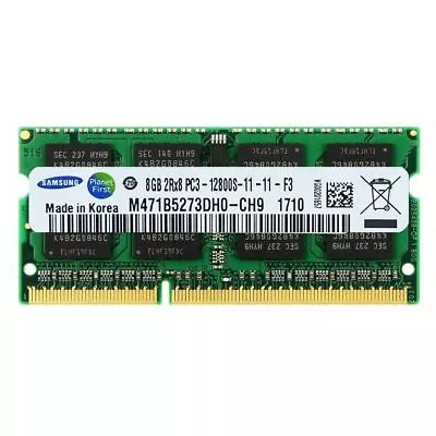 SAMSUNG DDR3 DDR3L 4GB 8GB 1600 MHz 1333 Memory RAM SO-DIMM For Laptop Notebook • $11.09