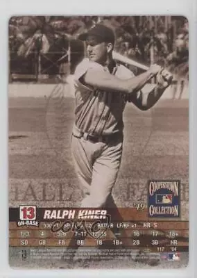 2004 MLB Showdown Pennant Run Cooperstown Collection Ralph Kiner #117 HOF • $11.75