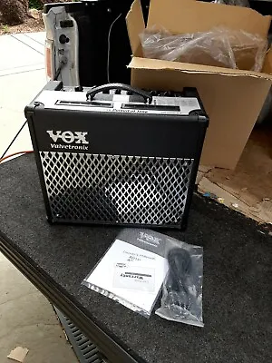 Vox Valvetronix Tube Solid State New With Box AD30VT Guitar Amplifier • $275