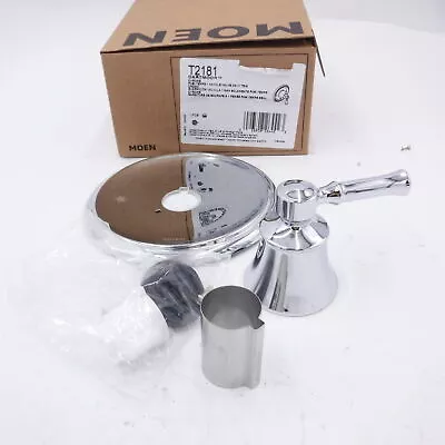 Moen Dartmoor Posi-Temp Shower 1 Handle Valve Only Trim Chrome T2181 • $28.99