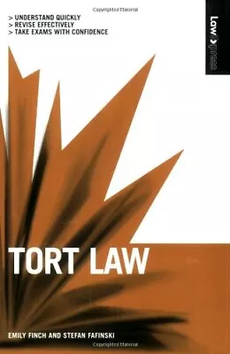 Law Express: Tort Law 1st Edition By Fafinski Stefan Paperback Book The Cheap • £12.99