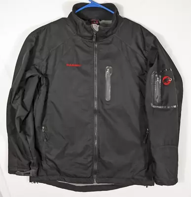 Marmot Windstopper Soft Shell Jacket Fleece Lined Full Zip Black Womens XL • $17.95