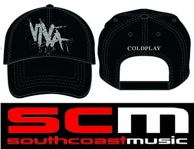 Coldplay Viva La Vida Logo Black Hat Baseball Cap  • $49.99
