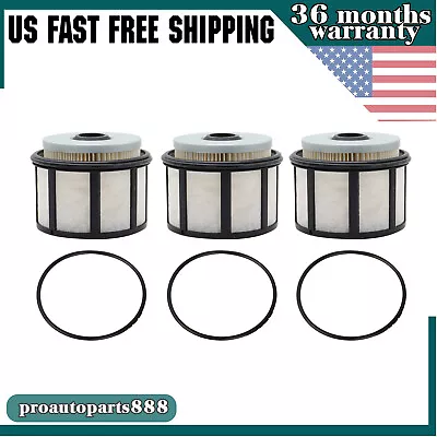 FD-4596 3Sets Fuel Filter Kit For Ford F & E Series 7.3L Powerstroke Diesel New • $24.69