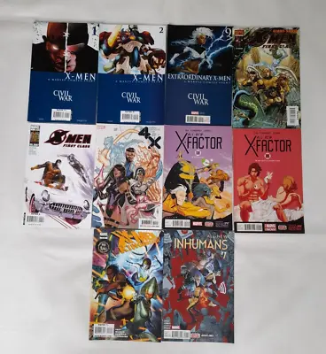 X-Men And Similar Superheroes Marvel Comic Bundle X 10 (2006-2020) • £12.50
