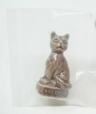 Wade Whimsie Red Rose Tea Figurine Cat Pet Shop Series New Sealed • $9.99