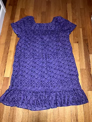 Women's CW Classics Mumu Dress 2X Purples • $16.99