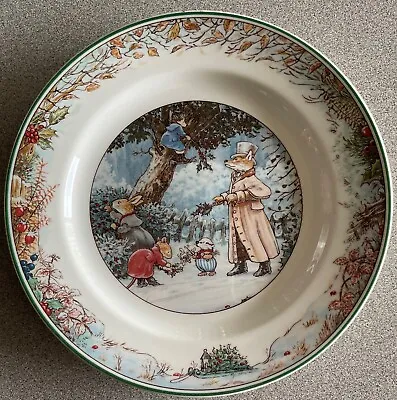 $47.69 • Buy Villeroy Boch - Luxembourg - 1994 - Foxwood Tales - Fox Picks Holly Plate 6 5/8 