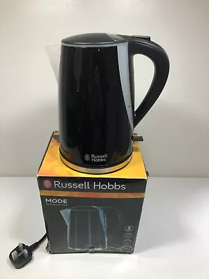 Russell Hobbs 21400 Mode Illuminating Kettle Auto Shut Off 3000W 1.7L Black • £17.99