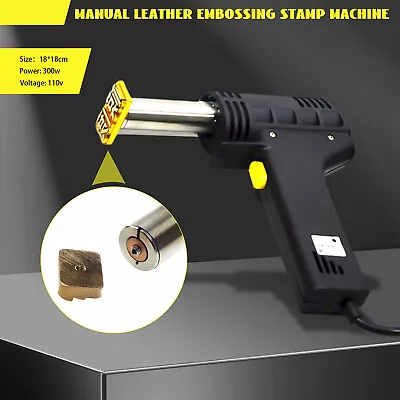 Logo Heating Embossing Stamp Machine Branding Soldering Iron Foil Stamping DIY • $58.90