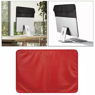 Monitor Dust Cover Case Protective Compatible Fit For IMac PC Computer Red • £13.26