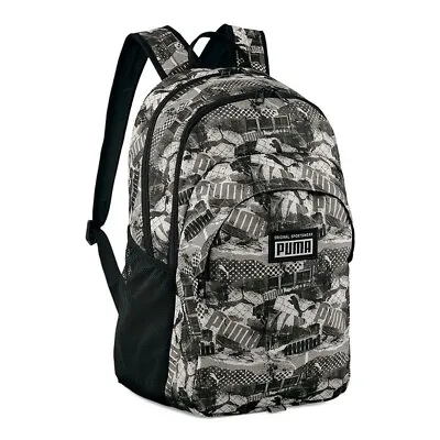 $83.50 • Buy Puma School Bag Academy Fashion Backpack Unisex School Sports Grey 079133-15