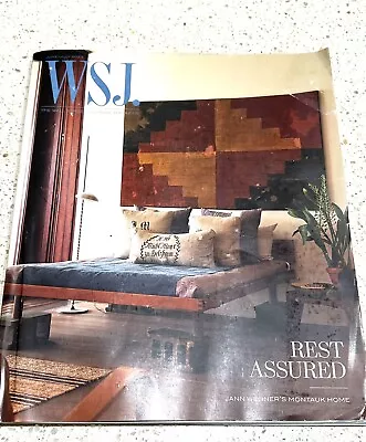 WSJ Wall Street Journal Magazine  June/July 2023 “Rest Assured” Issue 145 Good • $4.95