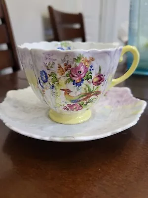 Vintage Paragon Tea Cup & Saucer England Flowers Vintage Paragon • $14.99