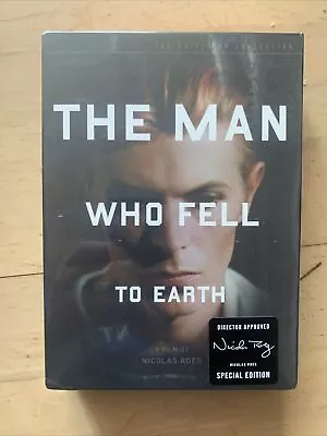 The Man Who Fell To Earth (DVD 2005 Set W/ Booklet) Criterion Collection #304 • $66.80