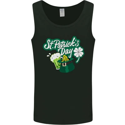 $14.79 • Buy St Patricks Day Funny Irish Ireland Holiday Mens Vest Tank Top