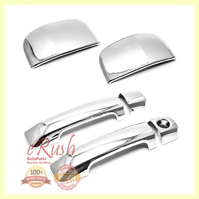 For 2007-2017 Toyota Tundra Double Cab 2dr Chrome Door Handle Cover Covers 2016 • $16.99