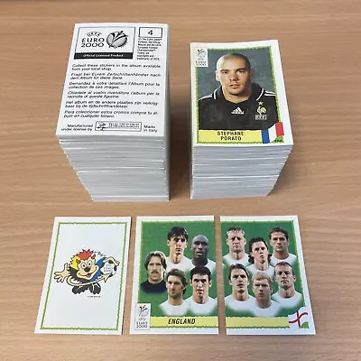 PANINI Euro 2000 Stickers - Black Backs **Minimum Order £8** • £1.10