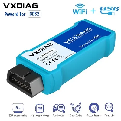 VXDIAG VCX NANO Diagnostic Tool OBD2 Scanner For GM/OPEL Tech2WIN GDS2 • $150