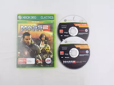 Mint Disc Xbox 360 Classics Mass Effect 2 - No Manual Free Postage • $3.92
