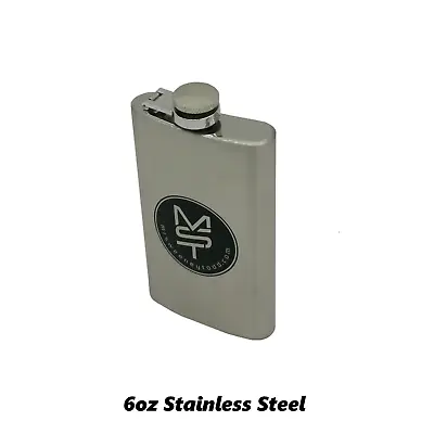 £4.99 • Buy MST Hip Flask | 6oz Stainless Stell | Branded  